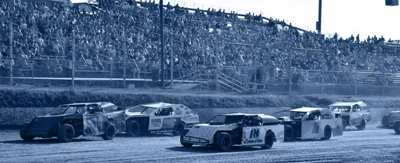 stock cars racing.